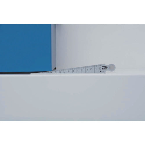 Shinwa Taper Gauge Double 1-15mm Gap, Hole Diameter, Length Measurement Scale 62620 1 pc