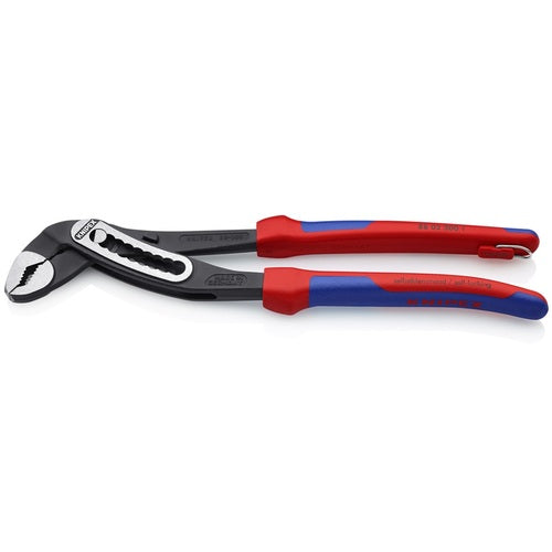 KNIPEX 워터 펌프 플라이어 엘리게이터 낙하 방지 부착 컴포트 핸들 300mm 8802-300TBK 1 丁