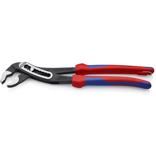 KNIPEX 워터 펌프 플라이어 엘리게이터 낙하 방지 부착 컴포트 핸들 300mm 8802-300TBK 1 丁