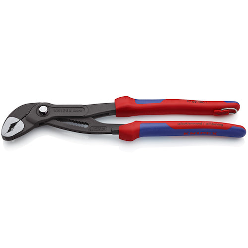 KNIPEX Water Pump Pliers Cobra Comfort Handle with Drop Prevention Ring 300mm 8702-300TBK 1 Piece