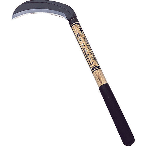 GS Medium Thick Sickle (Chuatsu Tsukama) Seiba Weed Cutter (Stepped Blade, Yasugi Steel, Medium Thick) Blade Length 170mm Total Length 440mm 1695 1 pc