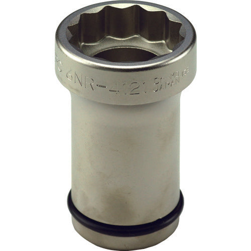 Combination socket for FPC nut runner, 19mm insertion, 41mm hexagon, 21mm square, 6NR-4121, 1 pc
