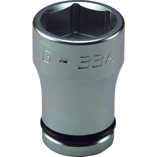 FPC 임팩트용 슈퍼 슬림 얕은 소켓 6각 삽입각 19mm 대변 41mm 6WG-41A 1개