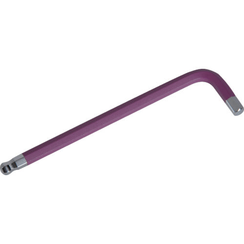 TRUSCO 멀티 컬러 볼 포인트 육각봉 렌치 대변 8 TRBR-80 1 개