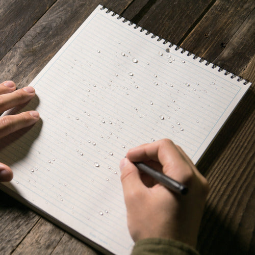 RITR 【매진 폐번】8 1/2X11 톱 스파이럴 노트북 유니버설 옐로 185 1권