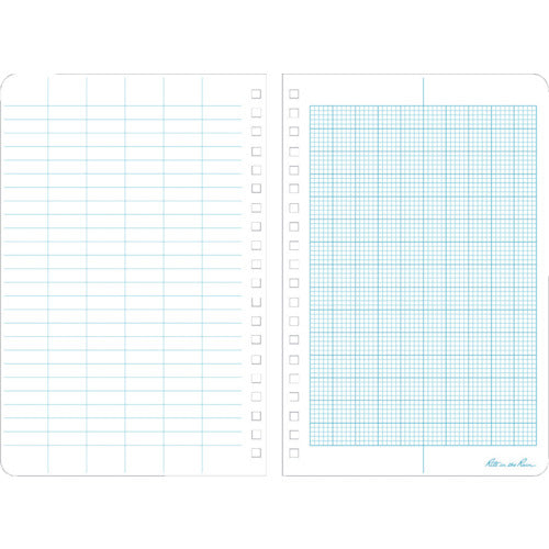 ＲＩＴＲ　４　５／８Ｘ７　スパイラルノートブック　メトリック・フィールド　363　1 冊