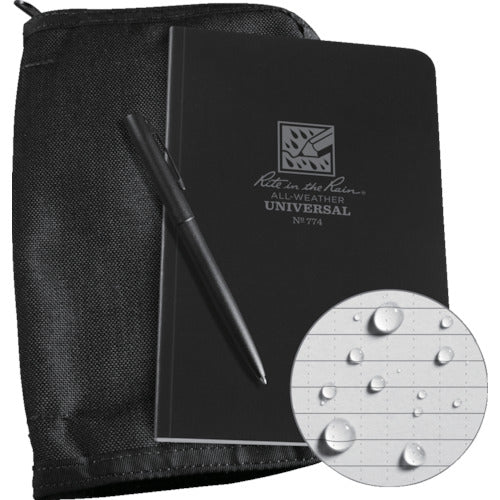 RITR 【매진 폐번】4 5/8X7 1/4 킷 블랙북/블랙 커버 774B-KIT 1 S