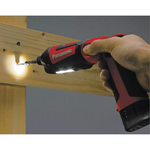 Panasonic 충전 스틱 임팩트 드라이버 7.2V 레드 EZ7521LA2S-R 1대
