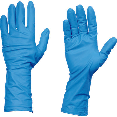 TRUSCO 일회용 니트릴 장갑 TG 보호 0.19 분말 무청색 M 50 장 TGNN19BM 1 상자