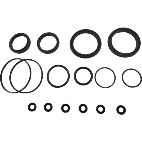 TAIYO Hydraulic Cylinder Maintenance Parts Packing Set Suitable Cylinder Inner Diameter: φ125 (Fluoro Rubber, Standard Type) NH8/PKS3-125B 1 S