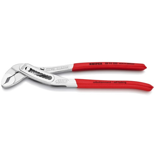 KNIPEX Water Pump Pliers Alligator Soft Plastic Handle 250mm 8803-250 1 piece