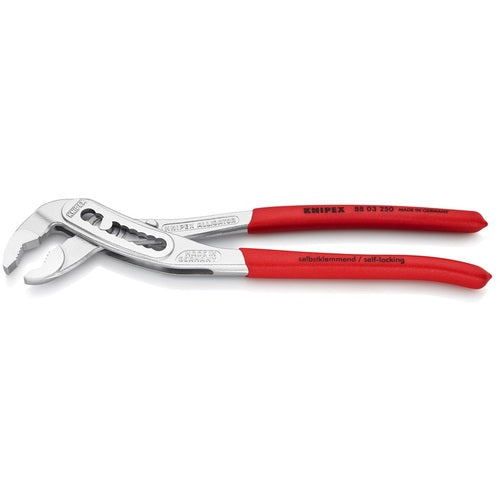 KNIPEX Water Pump Pliers Alligator Soft Plastic Handle 250mm 8803-250 1 piece
