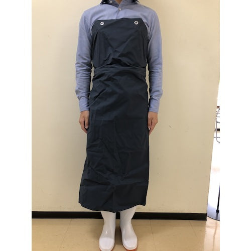 Otafuku 6110 One-touch Apron with Chest, Navy Blue 6110-NV 1 Piece