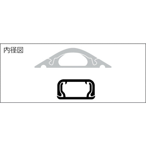 ＥＬＰＡ　足せるモール壁用ミニ　木目ナチュラル　幅１３ｍｍ　厚さ７．８ｍｍ　長さ０．４５ｍ　PSM-M045P2-NA　1 袋