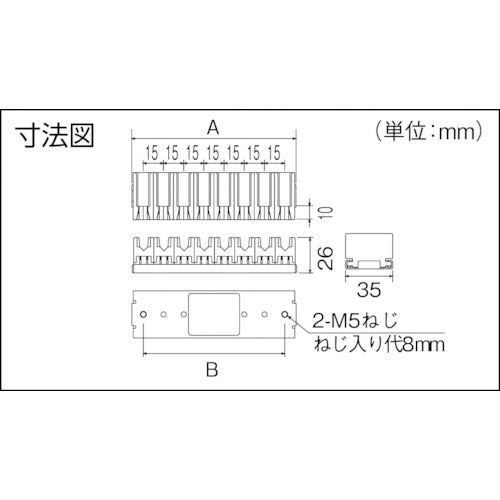 Ｐａｎａｓｏｎｉｃ　ガイドキャップ（直角用）　２Ｐ用　DH5832　1 個