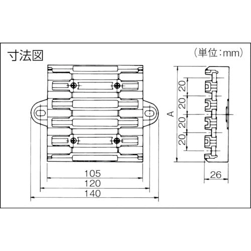 Ｐａｎａｓｏｎｉｃ　ジョイナ　定格：３Ｐ６００Ｖ６０Ａ　DH5623K　1 個