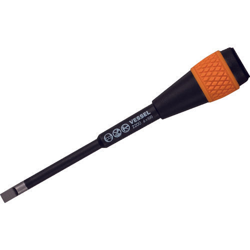 ＶＥＳＳＥＬ　ボールラチェットドライバー替軸　２２００Ｂ（−）６×１００　2200B-6-100　1 本