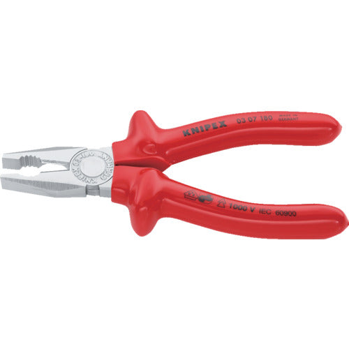 KNIPEX 0307-180 Insulated pliers 1000V 0307-180 1 piece
