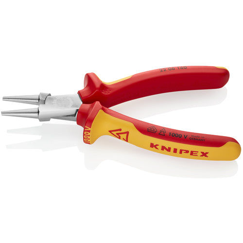 ＫＮＩＰＥＸ　絶縁丸ペンチ　１０００Ｖ　１６０ｍｍ　2206-160　1 丁