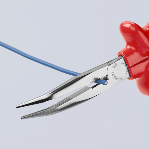 KNIPEX 2627-200 Insulated 40 degree bent nose pliers 1000V 2627-200 1 piece