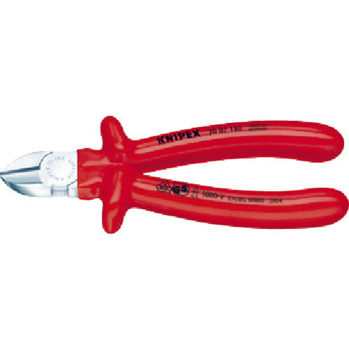 KNIPEX Insulated 1000V Diagonal Cutting Pliers 160mm 7007-160 1 piece