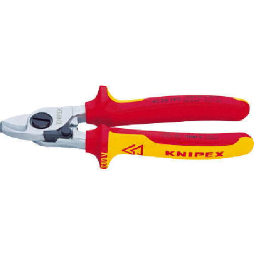 ＫＮＩＰＥＸ　９５２６−１６５　絶縁ケーブルカッター（バネ付）１０００Ｖ　9526-165　1 丁