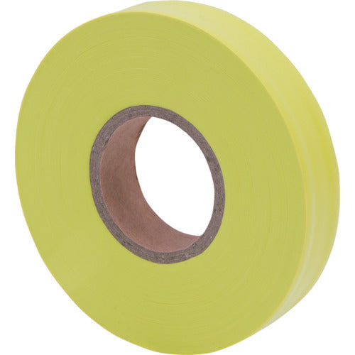 シンワ　マーキングテープ１５ｍｍｘ５０ｍ＿蛍光イエロー　74162　1 巻