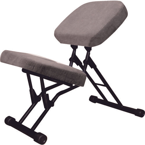 Seiko Work Chair Seven Pose Chair Black/Gray 440 x 260-670 x 450-800mm SPC-14/09 1 piece