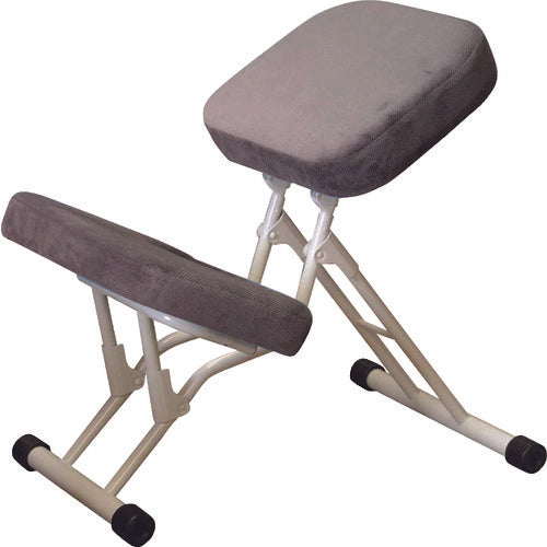 Seiko Work Chair Seven Pose Chair White/Gray 440 x 260-670 x 450-800mm SPC-14W/09 1 piece