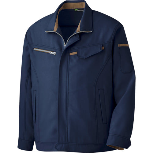 미도리 안전 벨덱셀 교직 스트레치 점퍼 VE527상 S VE527UE-S 1 착용