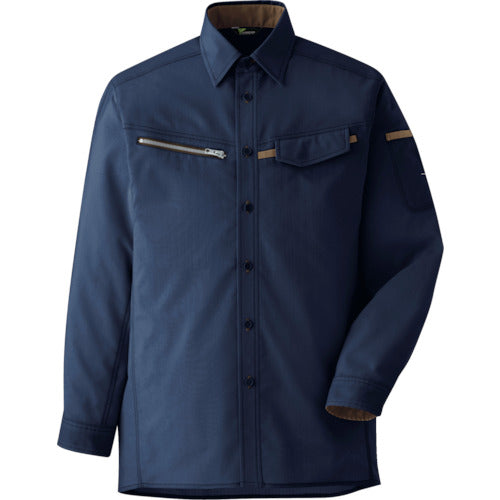Midori Anzen Verdexcel Interwoven Stretch Shirt VES2537 Top S VES2537UE-S 1 piece