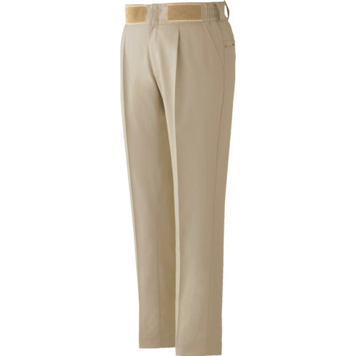 Midori Anzen Easy-Pants Pants Only VE502P Khaki S VE502P-S 1 Pair
