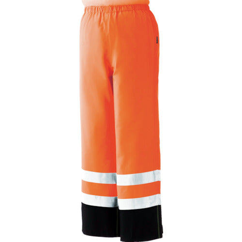Midori Anzen Raincoat Rain Verde N High Visibility Bottoms Fluorescent Orange L RAINVERDE-N-SITA-OR-L 1 unit