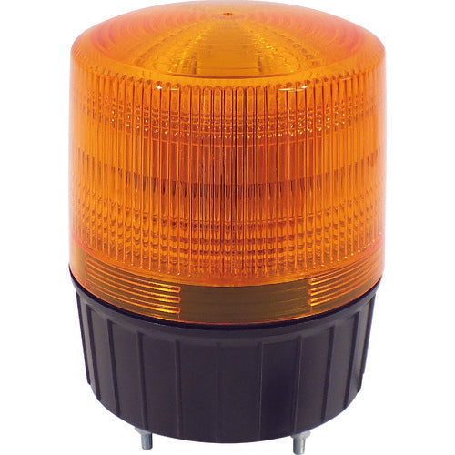 NICHIDO Large LED rotating light LED flasher lantern 120 100V Yellow NLA-120Y-100 1 unit