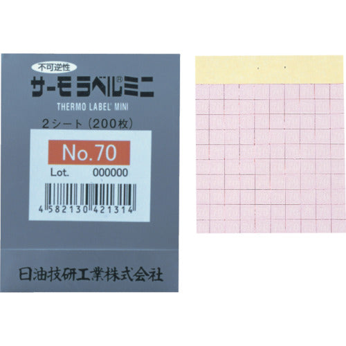 NOF Technology Thermo Label Mini Irreversible 85 Degrees NO.85 1 CS