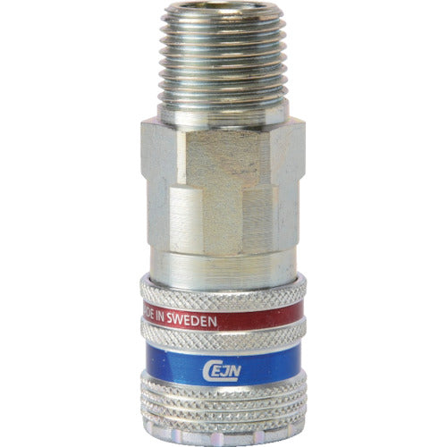 ＣＥＪＮ　シリーズ４３０　ｅＳａｆｅ　カップリング　ＮＰＴ３／８　オネジ　10-430-2454　1 個