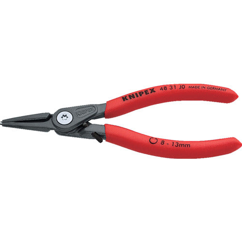 ＫＮＩＰＥＸ　８　−１３ｍｍ　穴用スナップリングプライヤー　4831-J0　1 丁