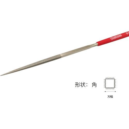 ツボサン　ダイヤモンドヤスリ　Ｓ−８　角　＃２００−６０Ｌ　DSKA0820　1 本