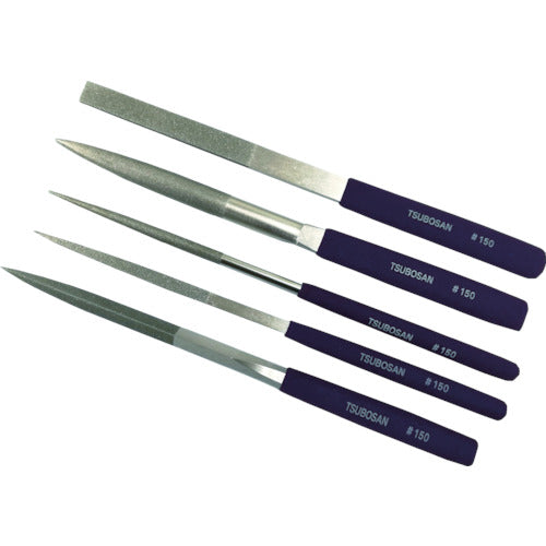 Tsubosan Diamond File K-12 5-piece Set #150-50L DKST1210 1 S