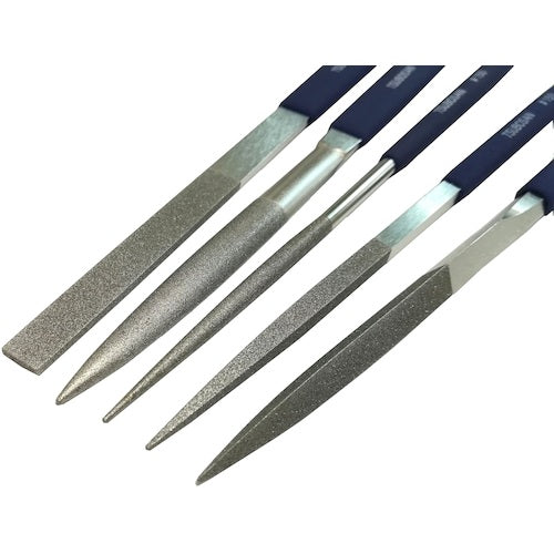 ツボサン　ダイヤモンドヤスリ　Ｋ−１２　５種類セット　＃１５０−５０Ｌ　DKST1210　1 Ｓ