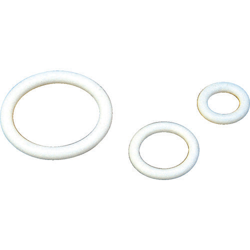 フロンケミカル　フッ素樹脂（ＰＴＦＥ）Ｏリング　Ｐ−６　（１０個入）　NR0314-001　1 袋