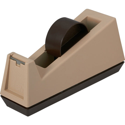 3M Tape Cutter Scotch Dispenser for Light Packaging Tape Tabletop Type C-25 Beige C-25 1 Unit