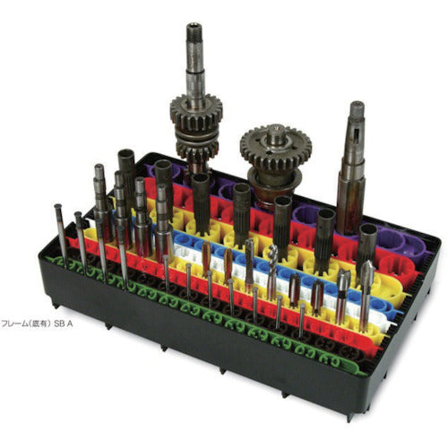 ｒｏｓｅ　固定インサートパーツ　茶　有効径１９ｍｍ　システムボード用　SB405-19　1 個