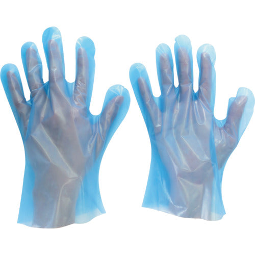 ミドリ安全　ポリエチレンディスポ手袋　ベルテ５８５　１００枚　袋入　ＳＳ　VERTE-585-SS　1 袋