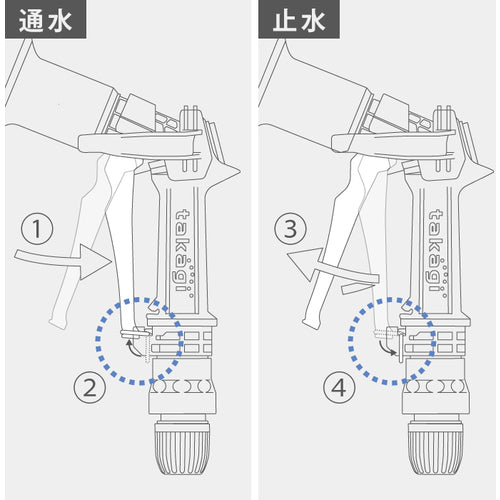 タカギ　タフギア　フックノズル　QG557　1 個