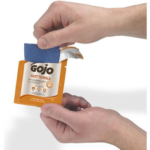 GOJO Wet Wiper Hand Cleaner Towel 80 pieces 6280 1 box