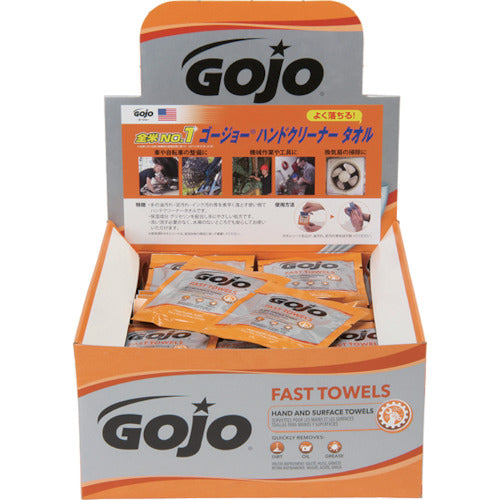 GOJO Wet Wiper Hand Cleaner Towel 80 pieces 6280 1 box