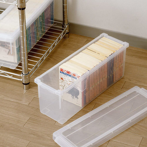 ＴＥＮＭＡ　文庫本いれと庫　クリア　１４５×４５０×１７０　110000971　1 個