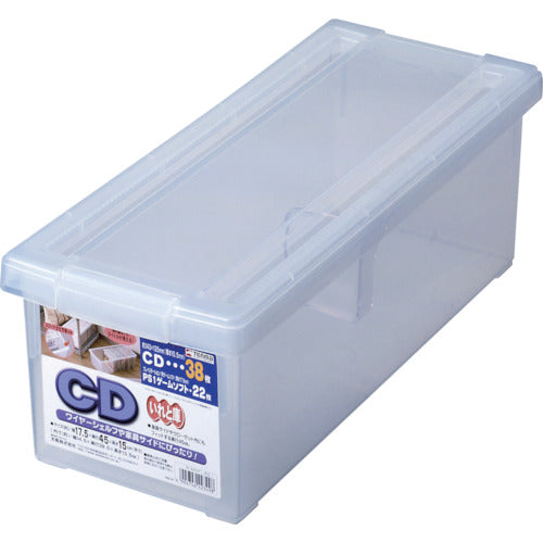 ＴＥＮＭＡ　ＣＤいれと庫　クリア　１７５×４５０×１５０　110001032　1 個