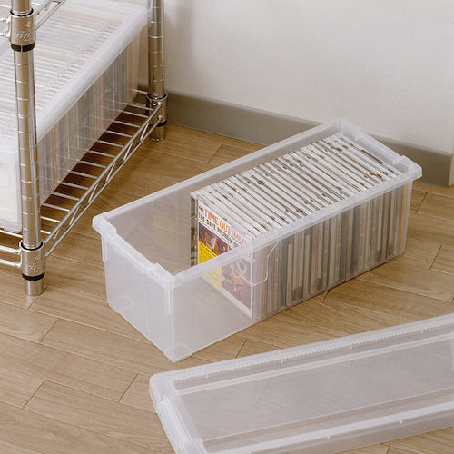 ＴＥＮＭＡ　ＣＤいれと庫　クリア　１７５×４５０×１５０　110001032　1 個